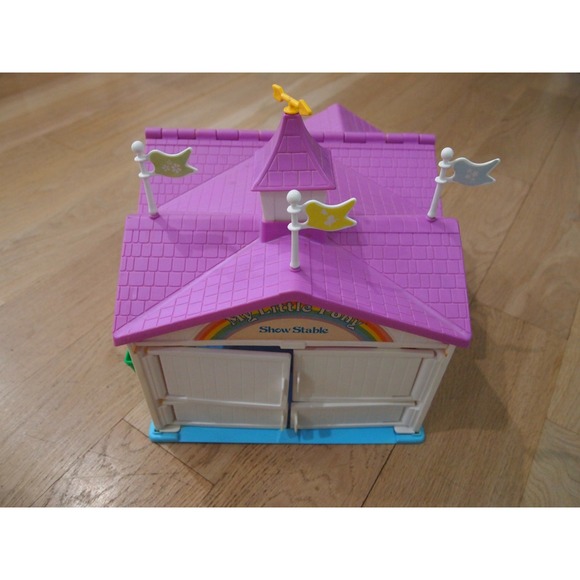 My Little Pony Show Stable Playset Vintage G1 Hasbro Horse Accessories Lot - Picture 7 of 15